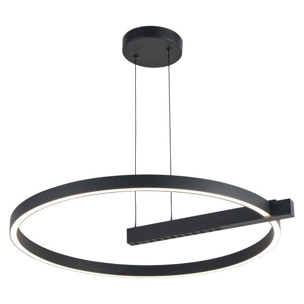 ΚΡΕΜΑΣΤΟ ΦΩΤΙΣΤΙΚΟ LED 40W 3000K ΜΑΥΡΟ Spotlight 6993