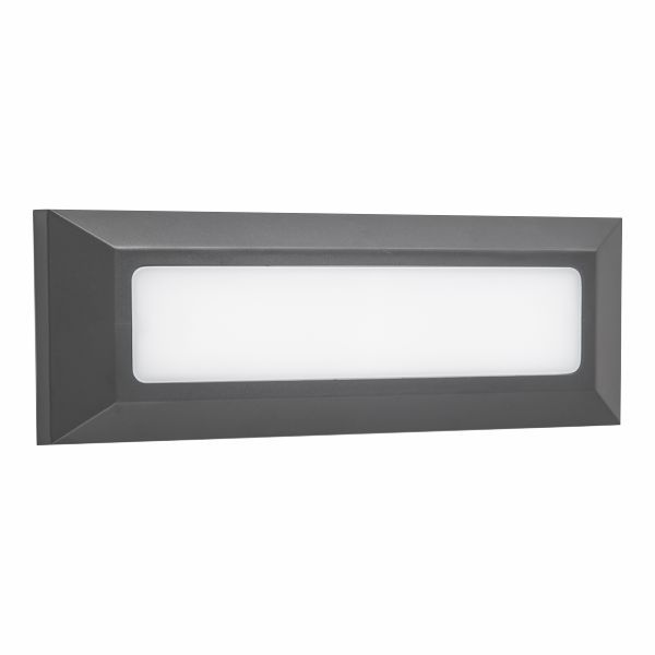ΑΠΛΙΚΑ LED ΕΞΩΤΕΡΙΚΟΥ ΧΩΡΟΥ 3,8W CCT ΑΝΘΡΑΚΙ Spotlight 7824