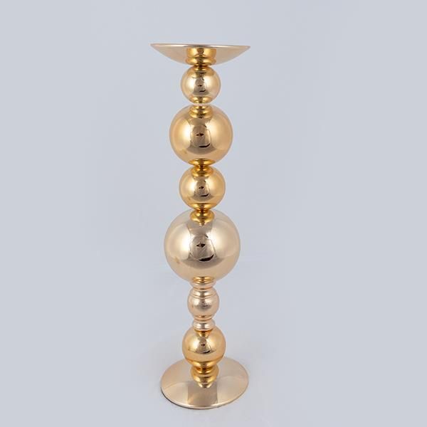 ΚΗΡΟΠΗΓΙΟ ΜΕΤΑΛΛΙΚΟ ΧΡΥΣΟ 10x46cm Eurolamp 752-24084