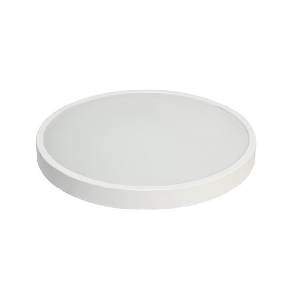 ΠΛΑΦΟΝΙΕΡΑ ΜΕΤΑΛΛΟ-MS-ABS LED 50W 3500Lm 3CCT(3000-4000-6000K) Φ590X65mm ΛΕΥΚΟ ARTE ILLUMINA MOONLIGHT Eurolamp 144-51025