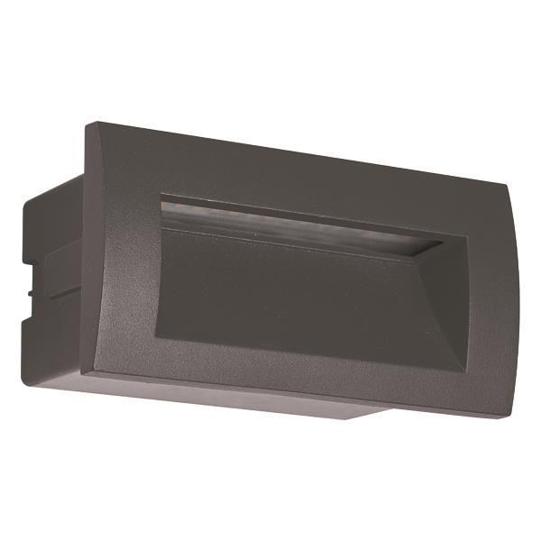 ΦΩΤΙΣΤΙΚΟ ΧΩΝΕΥΤΟ LED 3W 3000K IP54 220-240V 140X70X70mm ΓΡΑΦΙΤΗ PRO ARTE ILLUMINA Eurolamp 145-52503