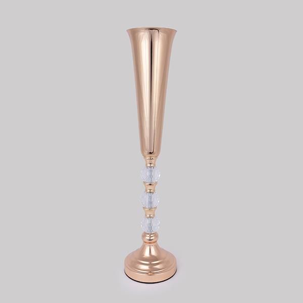 ΒΑΖΟ ΜΕΤΑΛΛΙΚΟ ΧΡΥΣΟ 14X60cm Eurolamp 752-22064