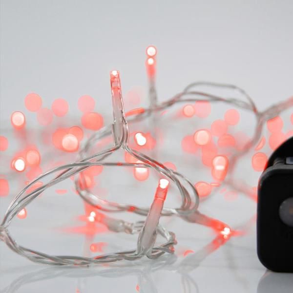 ΣΕΙΡΑ, 240 LED 3mm, 31V ΜΕΤΑΣΧΗΜΑΤΙΣΤΗ, 8 ΠΡΟΓΡΑΜΜΑΤΑ & ΜΝΗΜΗ, ΔΙΑΦΑΝΟ PVC ΚΑΛΩΔΙΟ, ΚΟΚΚΙΝΟ LED ΑΝΑ 5cm, ΠΡΟΕΚΤΑΣΗ ΠΑΡΟΧΗΣ 3m, ΙΡ44 Eurolamp 600-11583