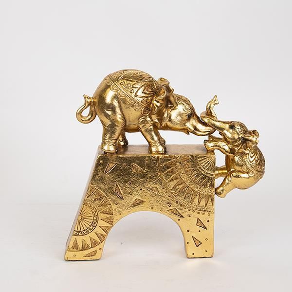 ΕΛΕΦΑΝΤΕΣ ΧΡΥΣΟΙ 22.5x7x21.5cm Eurolamp 752-11553