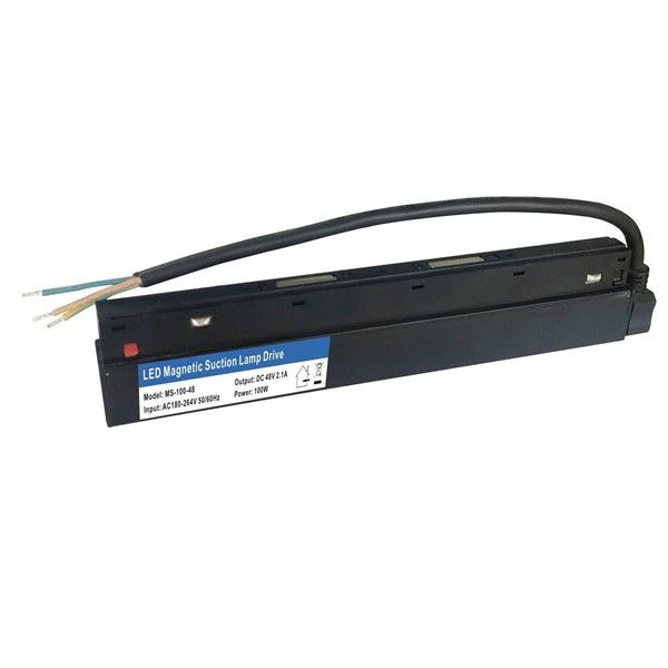 ΤΡΟΦΟΔΟΤΙΚΟ 100W 48V DC ΜΑΓΝΗΤΙΚΗΣ ΡΑΓΑΣ ΜΑΥΡΗ Eurolamp 145-59907