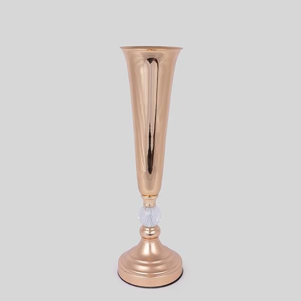 ΒΑΖΟ ΜΕΤΑΛΛΙΚΟ ΧΡΥΣΟ 14X47cm Eurolamp 752-22062