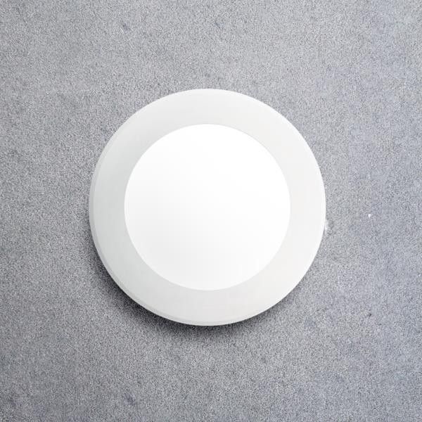 FUMAGALLI BERTINA ΑΠΛΙΚΑ ΤΟΙΧΟΥ 1XGX53 LED 3W 3CCT(3000K-4000K-6000K) Ø200mm ΛΕΥΚΗ Eurolamp 145-26310