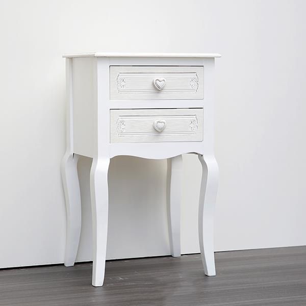 ΚΟΜΟΔΙΝΟ ΞΥΛΙΝΟ ΛΕΥΚΟ 40x32x67.5cm Eurolamp 750-35517