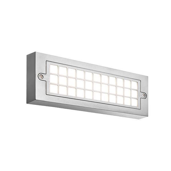 ΦΩΤΙΣΤΙΚΟ ΤΟΙΧΟΥ LED 6W 255X30X90 3CCT IP65 ΓΚΡΙ ARTE ILLUMINA SENARIO Eurolamp 145-52118