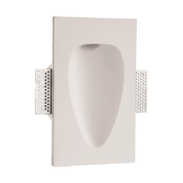 ΣΠΟΤ ΓΥΨΙΝΟ ΠΑΡΑΛΛΗΛΟΓΡΑΜΜΟ 1W LED CREE 230x145x55 PRO Eurolamp 147-53208