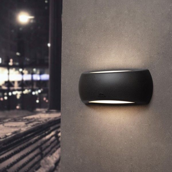 FUMAGALLI FRANCY ΑΠΛΙΚΑ ΤΟΙΧΟΥ 1ΧΕ27 300X130mm ΜΑΥΡΗ ΟΠΑΛ Eurolamp 145-26181