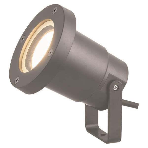 ΣΠOT ΚΗΠΟΥ ΠΛΑΣΤΙΚΟ1xGU10 Max5W Φ95X100mm IP65 ΓΚΡΙ ARTE ILLUMINA Eurolamp 145-82025