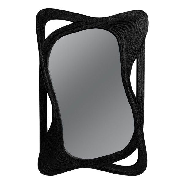ΚΑΘΡΕΦΤΗΣ ΞΥΛΙΝΟΣ ΜΑΥΡΟΣ 59x3x89cm Eurolamp 811-30011