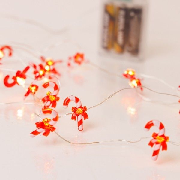 ΣΕΙΡΑ, 20 MINI LED, ΖΑΧΑΡΩΤΟ ΜΕ KOKKINO ΦΙΟΓΚΟ, ΜΠΑΤΑΡΙΑΣ 3xAA, ΧΡΟΝΟΔΙΑΚΟΠΤΗ, ΑΣΗΜΙ ΧΑΛΚΙΝΟ ΚΑΛΩΔΙΟ, ΘΕΡΜΟ ΛΕΥΚΟ LED ΑΝΑ 10cm, ΠΡΟΕΚΤΑΣΗ ΠΑΡΟΧΗΣ 30cm, IP20 Eurolamp 600-03356