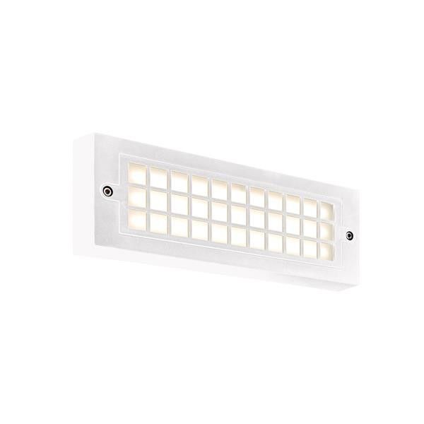 ΦΩΤΙΣΤΙΚΟ ΤΟΙΧΟΥ LED 6W 255X30X90 3CCT IP65 ΛΕΥΚΟ ARTE ILLUMINA SENARIO Eurolamp 145-52116