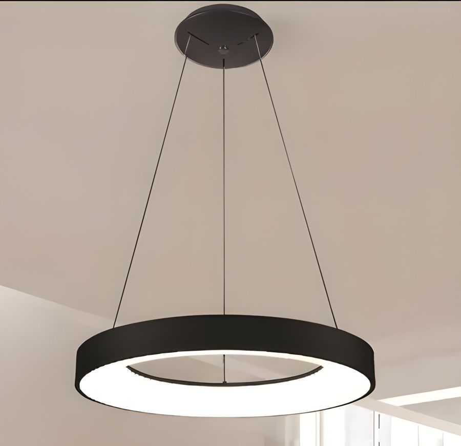 SE LED 32 KAITO BLACK PENDANT 50x50x100cm 32W 3CCT WITH MEMORY IP20 2 YEARS WARRANTY A1 HOMELIGHTING 77-50983