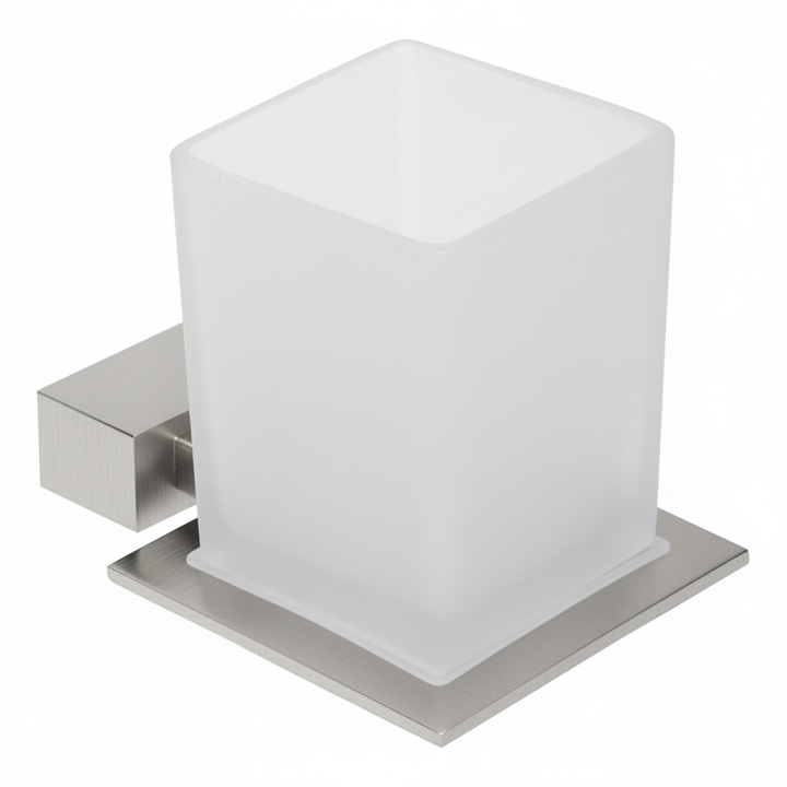 Ποτηροθήκη Γυαλί Ματ Inox Bronze Art Shelfy 20V1-11