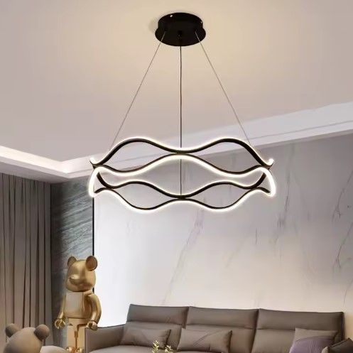 SE LED 60 ABER PENDANT BLACK 62W  3CCT 60x100cm IP20 220V 2 YEARS WARRANTY A3 HOMELIGHTING 77-50645