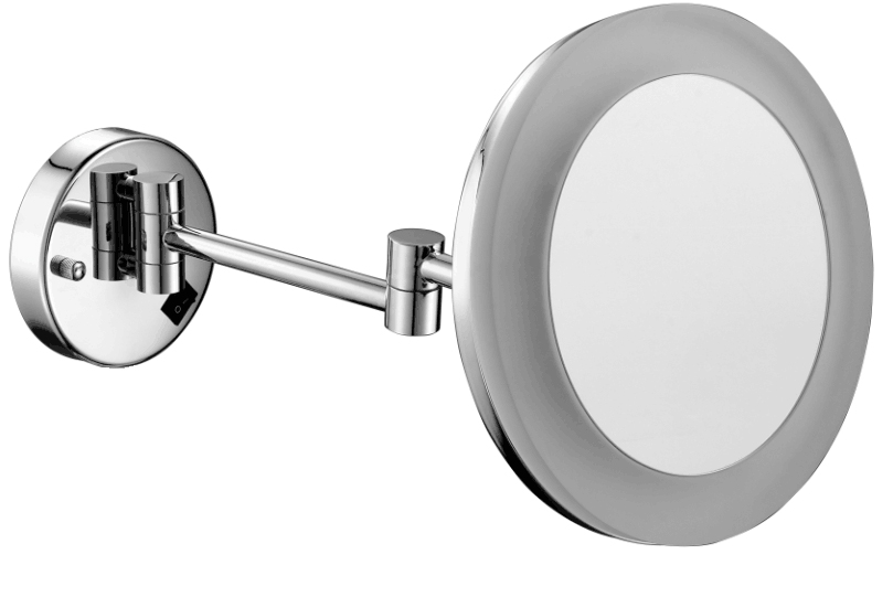 Μεγενθυτικός Καθρέφτης Led Χρώμιο Bronze Art Μεγενθυτικοί 67H7-10-P