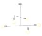 HL-3525-5 RODNEY WHITE PENDANT HOMELIGHTING 77-3812