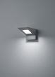Επιτοίχιο Φωτιστικό Ανθρακί IP54 LED 8W 850lm 3000K Trio Lighting Nelson 225360142