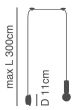 SE21-NM-4-NM1W ADEPT TUBE Nickel Matt Wall lamp+ HOMELIGHTING 77-8795