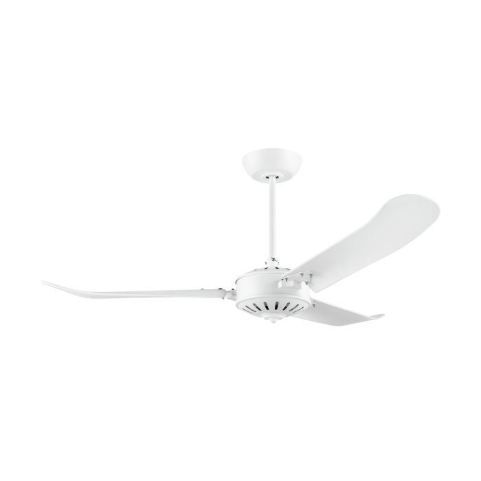 Ανεμιστήρας Οροφής Ø137x51,5cm 90w AC 220-240V,50Hz Remote Control Λευκό Ματ Eglo Hoi An 35027