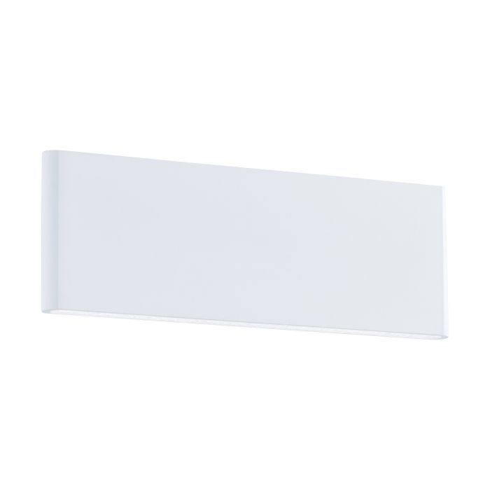Φωτιστικό Τοίχου Αλουμίνιο Λευκό L25,5xH8cm LED 3000K 640lm Eglo Climene 39265