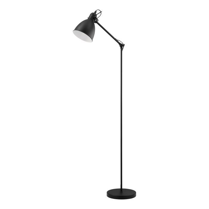 Φωτιστικό Επιδαπέδιο Ø230xH1370mm 1xE27 Μέταλλο Μαύρο Eglo Priddy 49471