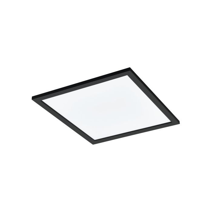 Φωτιστικό Οροφής Πάνελ L450xB450xH50 mm Led Tunable Remote-App 21,5w 2500lm Μαύρο Eglo Salobrena-Z 900051