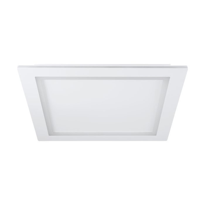 Πλαφονιέρα Οροφής Λευκή 59,5xH5cm LED 2700-6500Κ 3600lm Ρυθμιζόμενο Εφαρμογή Τηλεχειριστήριο Eglo Padrogiano-Z 900484