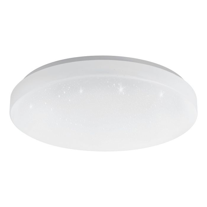 Πλαφονιέρα Οροφής Λευκό 38xH7cm Led 2700-6500K 540lm Εφαρμογή-Τηλεχειριστήριο Eglo Totari-Z 900636