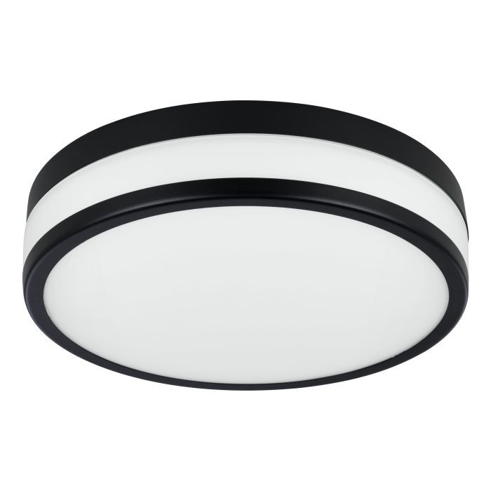 Πλαφονιέρα Οροφής IP44 30xH7,5cm Led 3000K 700lm Eglo Palermo 900846