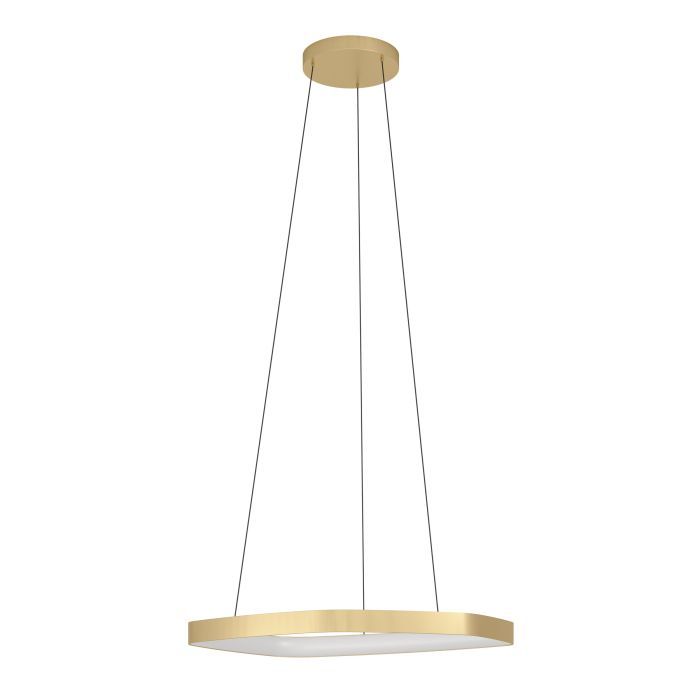 Κρεμαστό Φωτιστικό 58cm LED 3000K 3000lm Χρυσό Eglo Vallerosa 900917