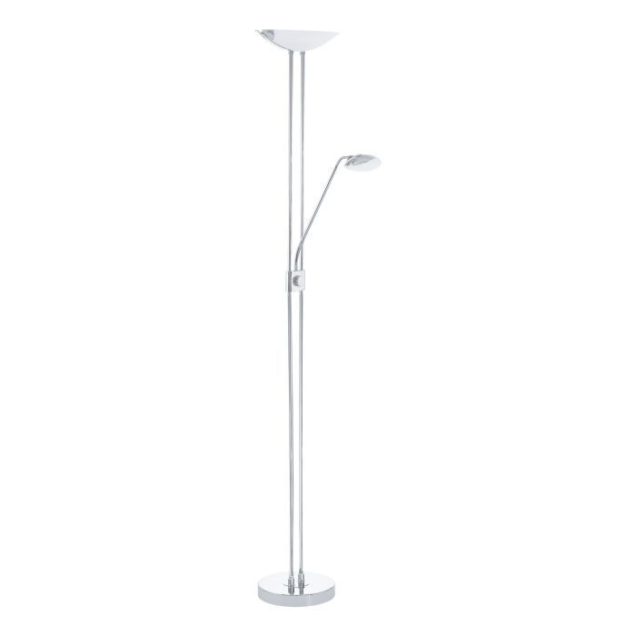 Φωτιστικό Δαπέδου Υ180xΜ25cm LED 3000K Χρωμέ Eglo Baya 93875