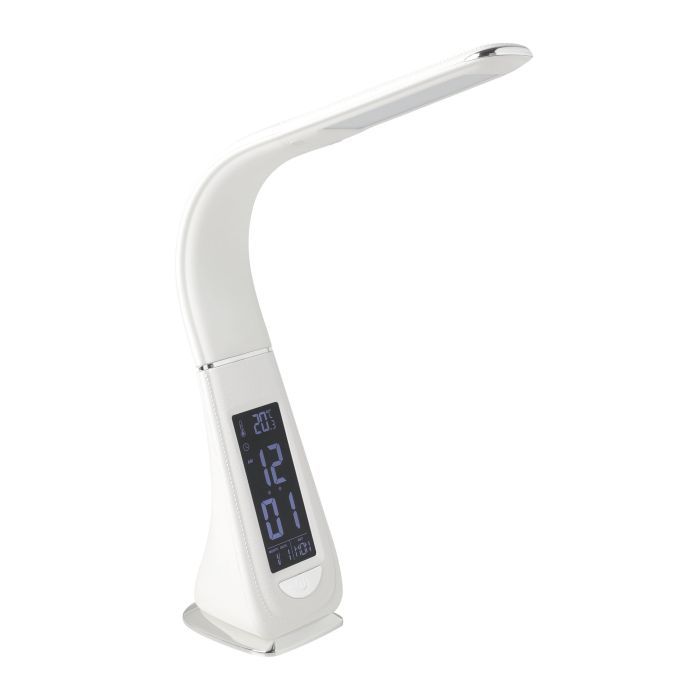 Επαναφορτιζόμενο Φωτιστικό Γραφείου Λευκό με Εύκαμπτο Βραχίονα 5000K 430lm Ρυθμιζόμενο Touch Eglo Cognoli 97915
