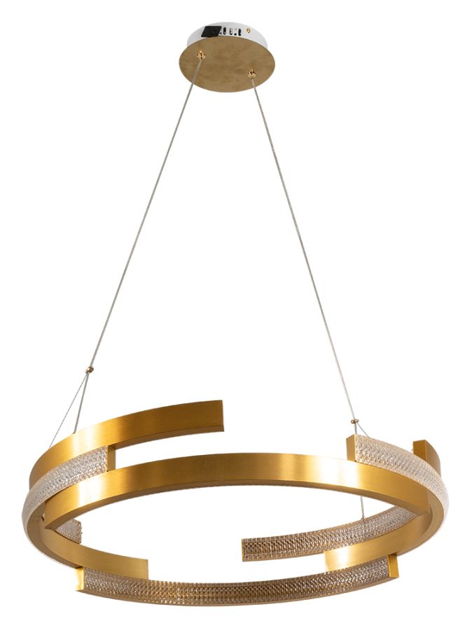 PDC 671 GD ΚΡΕΜΑΣΤΟ LED ΜΕ ΧΡΥΣΑ ΜΙΣΟΦΕΓΓΑΡΑ & ΣΤΡΑΣ ARlight 0104405
