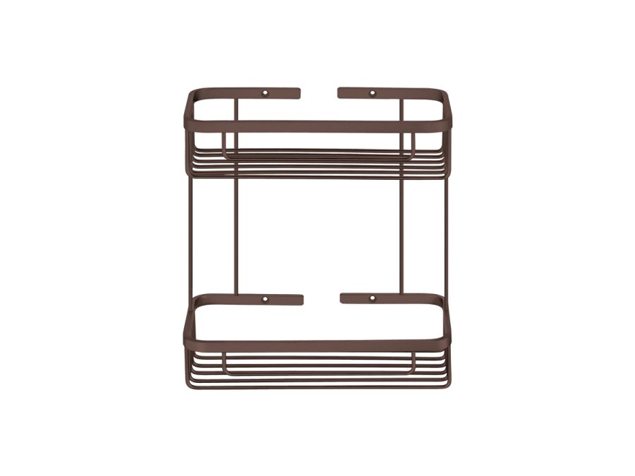 Sanco Shower Baskets Διπλή παραλ/μη Θήκη Wenge ανάγλυφο 00004-Α75