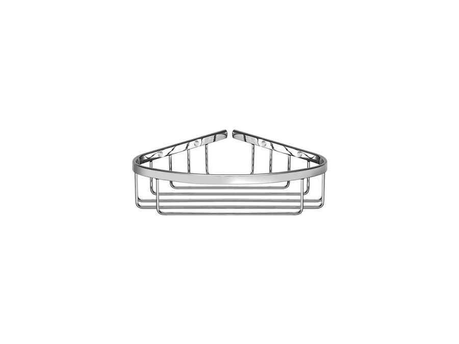 Sanco Shower Baskets Γωνιακή Θήκη Χρώμιο 00008-Α03