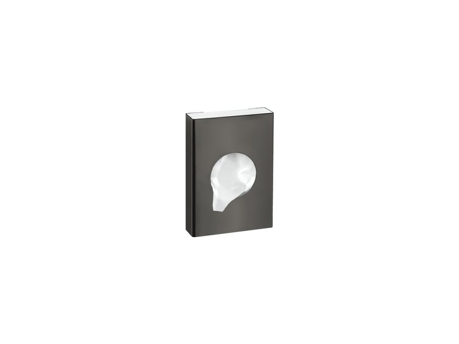 Sanco Tissue Dispensers Θήκη για σακουλάκια υγιεινής (AISI 304) PVD gun metal γυαλιστερό 00098-PVD-05PL
