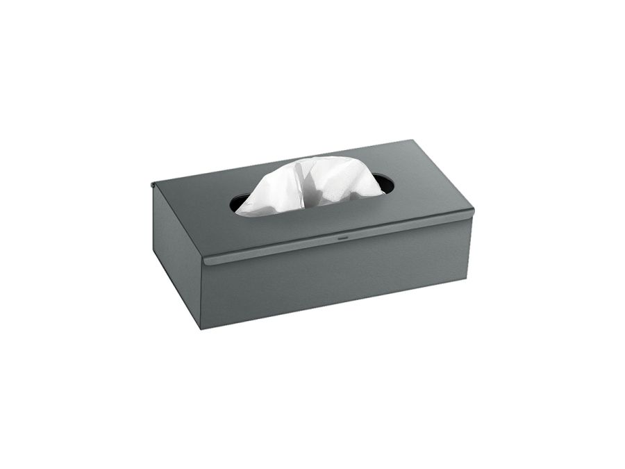 Sanco Tissue Dispensers Tissue Box Free standing | Wall mounted (AISI 304) Ανθρακί ανάγλυφο 00102-Μ118
