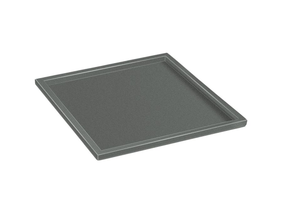 Sanco Hotel Amenities Coffee Tray Ανθρακί ανάγλυφο 00137-Μ118