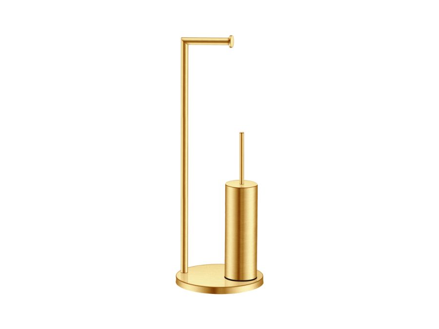 Sanco Towel Stands Καλόγερος PVD χρυσό ορείχαλκο βουρτσιστό 00542-PVD-02BR