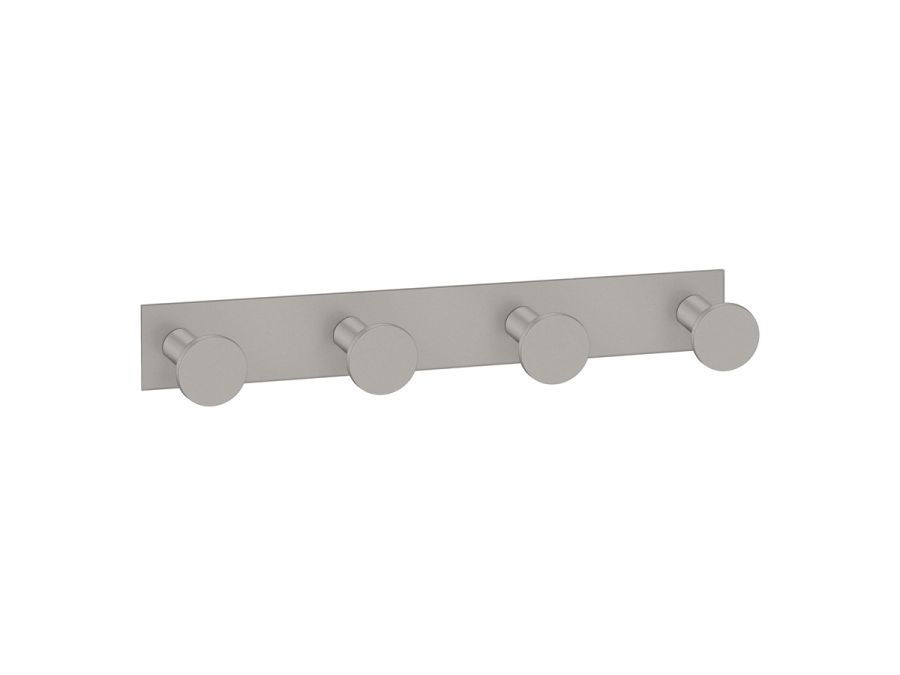 Sanco Bath Robe Hook & Door Stop Τετραπλό άγκιστρο Γκρι τσιμέντου ματ 00684-M104