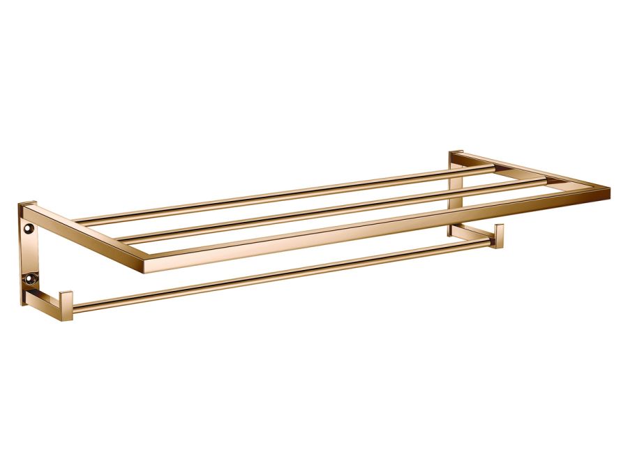 Sanco Towel racks Ραφιέρα Πετσετών PVD θερμό μπρονζέ γυαλιστερό 00918-PVD-01PL
