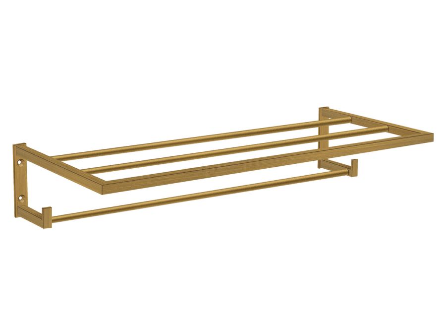 Sanco Towel racks Ραφιέρα Πετσετών Μπρονζέ ματ 00918-Μ25