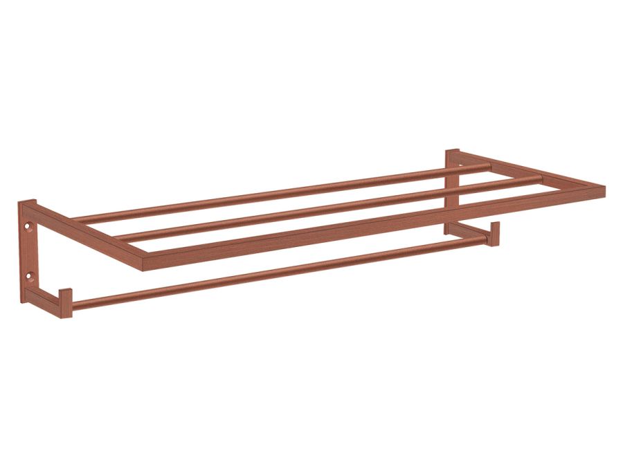 Sanco Towel racks Ραφιέρα Πετσετών Χάλκινο ματ 00918-Μ26