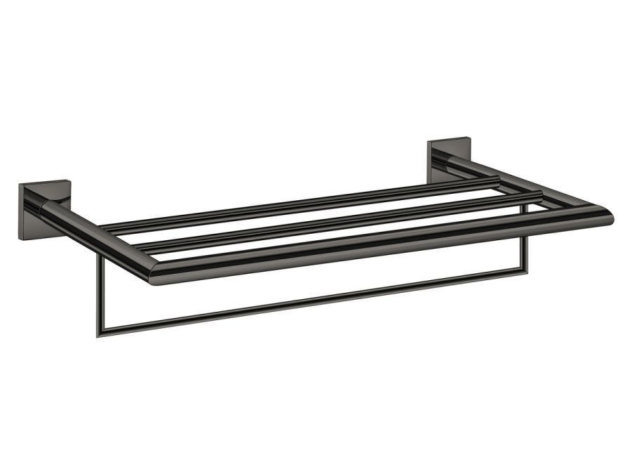 Sanco Towel racks Ραφιέρα Πετσετών PVD gun metal γυαλιστερό 00961-PVD-05PL