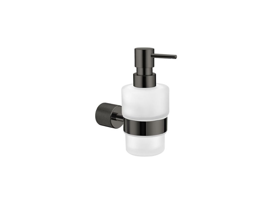 Sanco Lithos Επιτοίχιο Ντισπένσερ PVD gun metal γυαλιστερό 121122-PVD-05PL