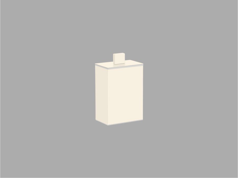 Sanco Bathroom Set Cosmetic Box Μπεζ ματ 80102-Μ102
